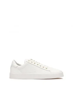 Kazar Białe minimalistyczne sneakersy ze skóry| Sneakersy|Wszystkie Buty