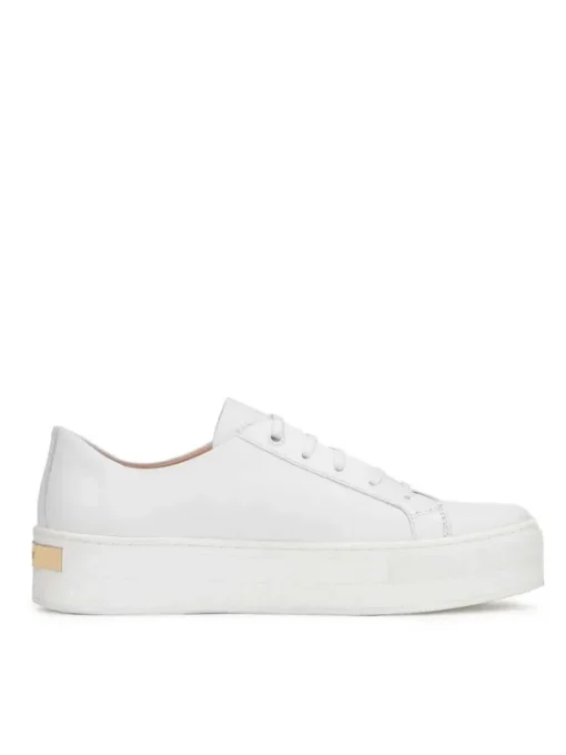 Kazar Białe sneakersy damskie| Sneakersy|Wszystkie Buty