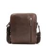 Kazar Brązowa skórzana torba crossbody| Do Ręki I Przez Ramię|Wszystkie Torby
