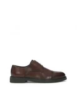 Kazar Brązowe półbuty do garnituru z noskiem cap toe| Wszystkie Buty|Półbuty