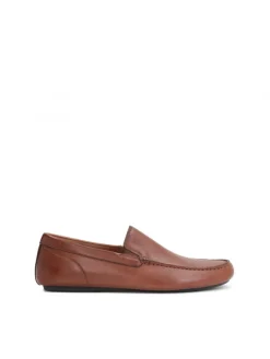 Kazar Brązowe wsuwane mokasyny męskie| Mokasyny|Wszystkie Buty
