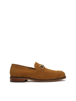 Kazar Brązowe zamszowe loafersy| Loafersy|Wszystkie Buty