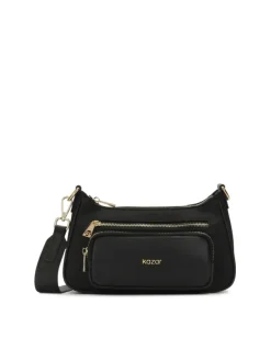 Kazar Czarna torebka crossbody| Do Ręki I Na Ramię|Wszystkie Torebki