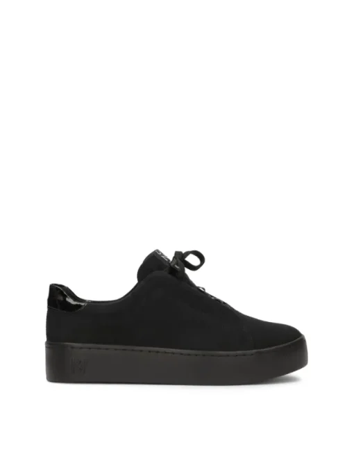 Kazar Czarne sneakersy damskie z atrakcyjnym sznurowaniem| Sneakersy|Wszystkie Buty