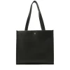 Kazar Duża torebka tote bag z czarnej skóry| Do Ręki I Na Ramię|Wszystkie Torebki