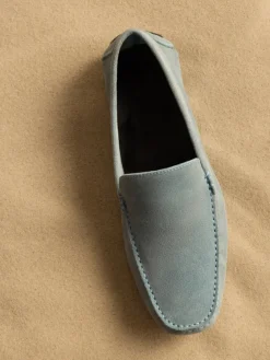 Kazar Jasnoniebieskie mokasyny męskie| Mokasyny|Wszystkie Buty