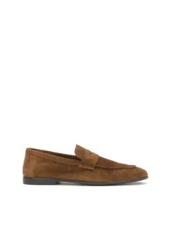 Kazar Klasyczne brązowe loafersy z zamszu| Loafersy|Wszystkie Buty