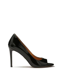 Kazar Klasyczne czarne czółenka peep toe| Czółenka|Wszystkie Buty