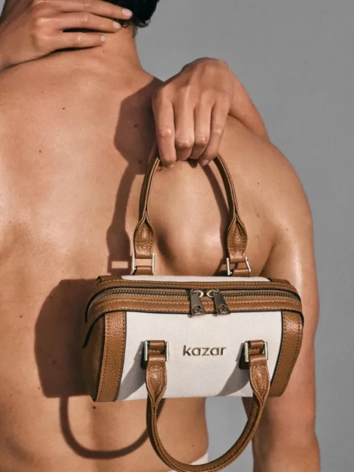 Kazar Mała torebka typu bowling bag| Do Ręki I Na Ramię|Wszystkie Torebki