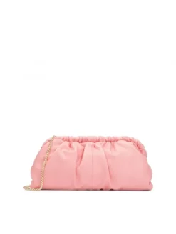 Kazar Różowa torebka pouch bag ze skóry| Kopertówki|Wszystkie Torebki
