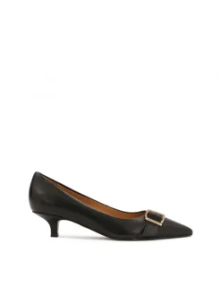 Kazar Skórzane czółenka z obcasami typu kitten heel| Wszystkie Buty