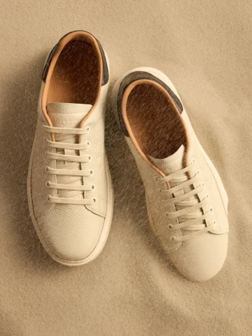 Kazar Skórzane męskie buty z perforacją| Sneakersy|Wszystkie Buty