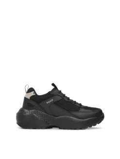Kazar Skórzane sneakersy damskie na grubej podeszwie| Sneakersy|Wszystkie Buty