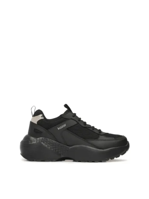 Kazar Skórzane sneakersy damskie na grubej podeszwie| Sneakersy|Wszystkie Buty