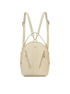 Kazar Skórzany plecak w kolorze off-white| Plecaki|Plecaki