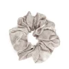Kazar Srebrne scrunchie do stylizacji włosów| Ozdoby Do Włosów|Wszystkie Akcesoria