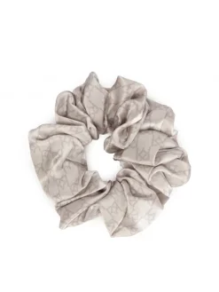 Kazar Srebrne scrunchie do stylizacji włosów| Ozdoby Do Włosów|Wszystkie Akcesoria