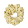 Kazar Żółte scrunchie do włosów w szare monogramy| Ozdoby Do Włosów|Wszystkie Akcesoria
