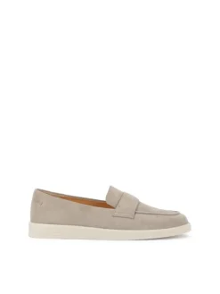 Kazar Wsuwane zamszowe półbuty taupe| Półbuty I Loafersy|Wszystkie Buty