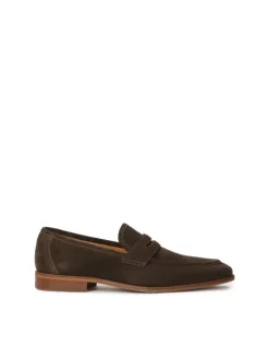 Kazar Zamszowe loafersy męskie w brązowym kolorze| Loafersy|Wszystkie Buty