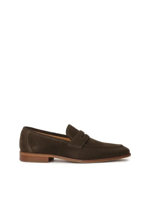 Kazar Zamszowe loafersy męskie w brązowym kolorze| Loafersy|Wszystkie Buty